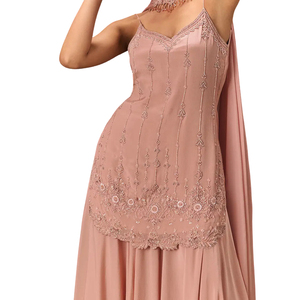 Nouvelle robe de soirée maxi pour femme, ensemble de 3 pièces - Product Image 6