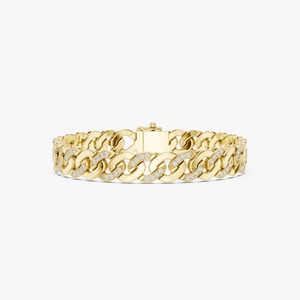 Pulsera de Diamantes Cultivados en Laboratorio Hechos a Mano en Oro, Certificados por IGI, Joyería Elegante para Uso Diario, Disponible a Precio Descontado - Product Image 2