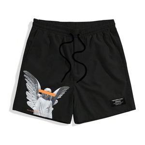 Men's Graphic <b>Shorts</b> Y2K Designer Baggy <b>Cool</b> Rave Drawstring Waist Vintage Track Gym Running Workout <b>Shorts</b> - Product Image 1