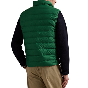 Men Custom Logo Puffer Vest Winter Sleeveless Jacket Quilted Warm Body Warmer Lightweight Outdoor OEM Supplier - Product Image 3