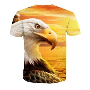 Camiseta Deportiva de Poliéster/Algodón Ecológica, Transpirable y de Secado Rápido con Estampado por Sublimación de Alta Calidad para Hombre, Último Diseño - Product Image 4