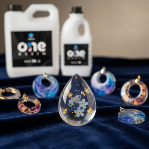 Résine époxy pour meubles en bois, finition brillante, auto-nivelante, résistante aux rayures, résine transparente pour tables - Product Image 1