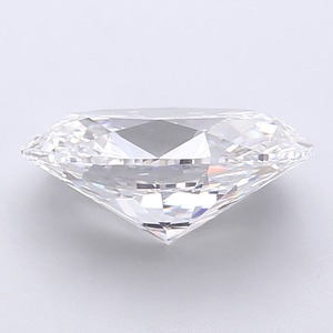 Diamant de laboratoire ovale de 3,52 carats D VVS2, polissage excellent, certifié, écologique, pierre précieuse synthétique pour bague de fiançailles - Product Image 2