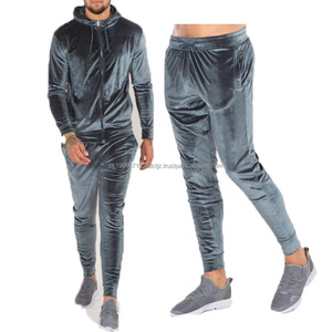 Vente en gros de joggings pour hommes de différentes couleurs survêtements d'extérieur en velours survêtements décontractés personnalisés pour hommes - Product Image 5