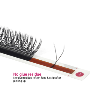 CharmLash YY <b>Lash</b> Extensions Wholesale Custom Packaging <b>Lash</b> Tray Premade <b>Volume</b> Fans Long Stem Natural Looking Easy Application - Product Image 2