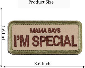 Parches de Pvc personalizados, insignias para ropa, parche de goma de Pvc, precio al por mayor, venta directa de fábrica, insignias de Pvc de goma suave, tela de sarga - Product Image 4