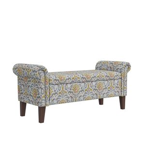 Conrad <b>Storage</b> Ottoman Stylish <b>Stool</b> <b>with</b> Practical <b>Storage</b> Solution - Product Image 6