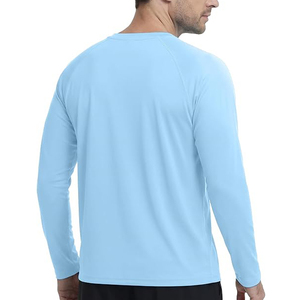 Camiseta de Manga Larga para Hombre, de Algodón, Informal, Ligera, Suave y Elástica - Product Image 2