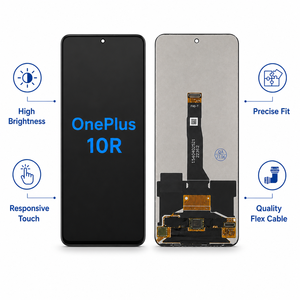 <b>Mobile</b> Phone Touchscreen Digitizer Repair Assembly for OnePlus 10R Responsive Touch LCD Display Screen Replacement - Product Image 2
