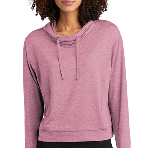 VIBE CRAFT 100% Cotton Slim Fit Casual Women's Hoodies <b>Drop</b>-Shoulder Sleeves Lined Design Eco-Friendly Breathable OEM Service - Product Image 1