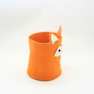 Panier de rangement en feutre Fox - Product Image 3