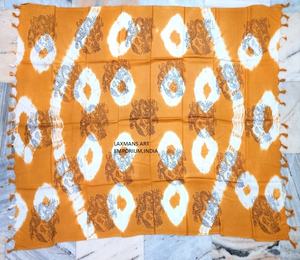 Écharpes en viscose imprimées tie-dye multicolores, longues, tendance été plage, vente en gros Inde - Product Image 5