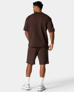 T-shirt en jersey uni de haute qualité 100% coton pour homme, col rond, coupe ample, vente en gros ODM - Product Image 1
