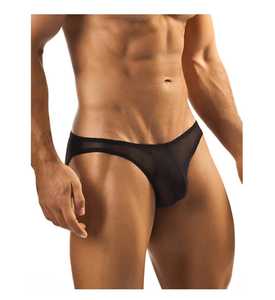 Men Satin <b>Thong</b> Underwear Low Rise Brief Breathable Stretchy <b>Seamless</b> Look Daily Wear Men Black Satin <b>Thong</b> Underwear Low Rise S - Product Image 2