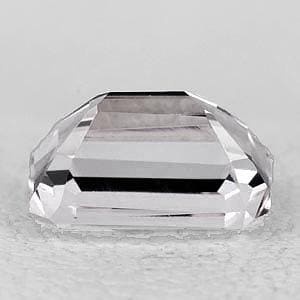 มอร์แกไนต์สีขาวสังเคราะห์ทรงเอเมอรัลด์คัท 6 มม. คุณภาพสูงจากเหมือง ขายส่งอัญมณีสำหรับทำเครื่องประดับ - Product Image 6