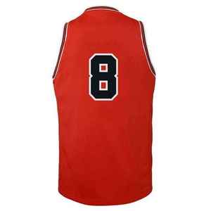 Camiseta de Baloncesto de Buena Calidad, Diseño Totalmente Personalizado, Transpirable, Absorbente de Humedad, con Impresión por Transferencia de Calor - Product Image 5