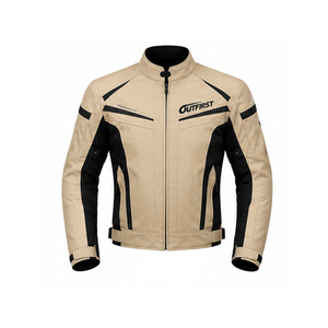 Wholesale Men Biker Motorcycle <b>Racer</b> Motorbike Leather <b>Jacket</b> Racing Motorbike Textile Leather <b>Jacket</b> - Product Image 1