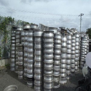 Déchets de jantes en alliage d'aluminium haute pureté 99,99% avec moyeu 25kg TH - Product Image 6
