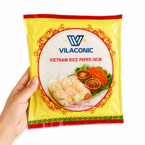 Vietnam Vegan Gluten Free Rice <b>Paper</b> 340g Bag Round Square 18cm 22cm 30cm 32cm for Fresh Fried <b>Spring</b> <b>Rolls</b> OEM Wholesale/ ANNA - Product Image 2