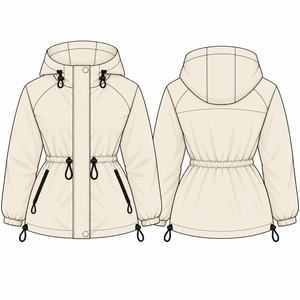 Multi Panels Design Made Women's Clothing Windbreaker Jackets Women's Hiking Lightweight Nylon Waterproof <b>Wind</b> <b>Breaker</b> Jacket - Product Image 2