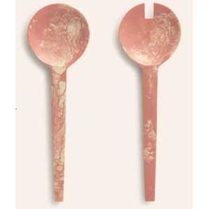 Cuillère à salade tendance, écologique, faite à la main, multicolore, design moderne ange, qualité supérieure, en résine, passe au lave-vaisselle - Product Image 1