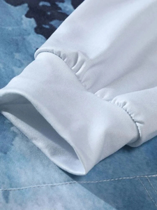 Ensemble 2 pièces homme à capuche, logo personnalisé, délavé à l'acide, respirant, streetwear, sportswear, manches longues, fermeture éclair intégrale, pour course et jogging, imprimé numérique - Product Image 6