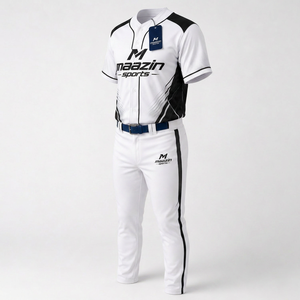 Uniforme de baseball personnalisé par sublimation, avec matière respirante et graphismes résistants à la décoloration. Uniforme de baseball sur mesure. - Product Image 3