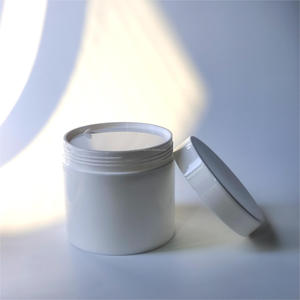 500g tường đơn Refillable rộng miệng đầy màu sắc PP bao bì mỹ phẩm Jar cho mặt nạ & chăm sóc da BƠ SÁP <span class=keywords><strong>container</strong></span> - Product Image 2