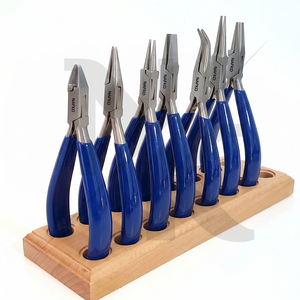 Jewelry Bench Tools 7-Piece <b>Plier</b> <b>Set</b> High-Performance Non-Slip Handles Durable Stainless Steel Jewelry Making Supplies Kit - Product Image 5