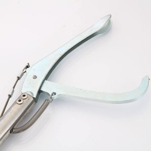 Snake Holder 52" Extra Long Snake Tong Reptile <b>Grabber</b> Catcher Stainless Steel Wide Jaw Pick-up Handling Eco-Friendly Veterinary - Product Image 4