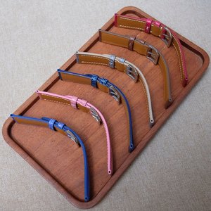 Correa de reloj de cuero de lagarto genuino hecha a mano de lujo con hebilla de acero inoxidable de alta calidad Compatible con relojes inteligentes de Vietnam - Product Image 6