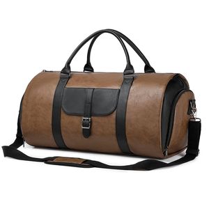Bolsa de Viaje de Cuero Genuino de Lujo, Bolsa de Gran Capacidad para Viajes Cortos, para Hombres y Mujeres - Product Image 2