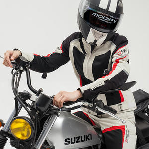 Chaqueta de Motocicleta de Verano para Mujer ES, Protectora y Transpirable, con Malla, para Ciclismo Urbano - Product Image 3