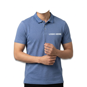 Polo de Manga Corta Morado para Hombre, 100% Algodón, Tela Oxford, Transpirable, Corte Casual, Logotipo Frontal con Impresión por Transferencia de Calor - Product Image 5