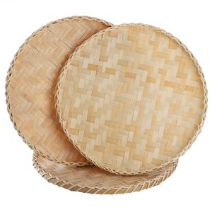 HOT SELLING Bamboo Tray Premium Quality Clean Surface Ideal for Serving Food and Organizing Tableware Enhances Presentation - Product Image 2