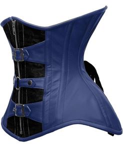 คอร์เซ็ตของผู้หญิงวินเทจชุดกระชับสัดส่วนเซ็กซี่แบบโอเวอร์บัสท์คอร์เซ็ทหนังระบายอากาศทันสมัยสำหรับขนาดใหญ่พิเศษ - Product Image 2