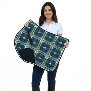 Tapis de selle personnalisé et confortable pour le saut anglais, équipement d'équitation western, tapis de selle pour chevaux - Product Image 6