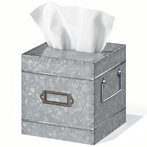 กล่องใส่กระดาษทิชชูโลหะตกแต่งโต๊ะอาหารสไตล์ยุโรป สำหรับห้องครัว งานแต่งงาน และงานต้อนรับ พร้อมปรับแต่งขนาดและโลโก้ได้ - Product Image 3