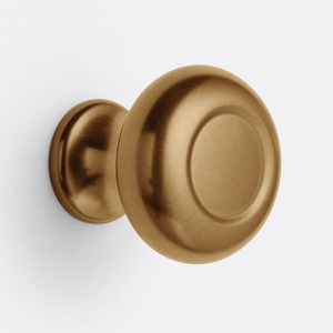Excellent Solid <b>Brass</b> Cabinet <b>Knob</b> <b>Brass</b> Color Modern Style Durable Eco-Friendly Shape Furniture Home Wardrobe Drawer Door <b>Knobs</b> - Product Image 3