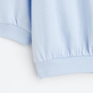 Sweat-shirt à capuche décontracté en coton biologique pour tout-petits, tricoté de manière durable, pour bébés garçons et enfants - Product Image 5