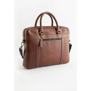 Sac messager pour ordinateur portable en cuir véritable 100% de qualité supérieure, moderne, léger et facile à transporter pour un usage professionnel - Product Image 6