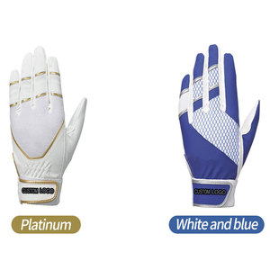 Gants de golf personnalisés respirants avec protection UV en cuir Cabretta, vente en gros à bas prix, adhérence stable, pour droitiers/gauchers - Product Image 2