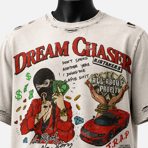 Camiseta Extra Grande Personalizada para Hombre, 100% Algodón, Frente Liso, Estilo Vintage, Urbano, Casual, Hip Hop, Transpirable, Ecológica, OEM, ODM - Product Image 6