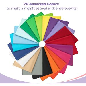 20 Colori, 115 Fogli di Carta Velina per Confezioni Regalo, 14 X 20 Pollici, Confezione Convenienza per Artigianato, Festività, Compleanni, Halloween e Natale - Product Image 3