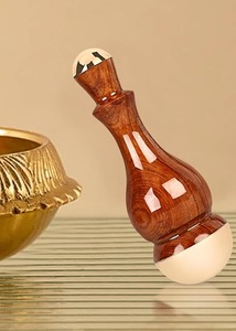 Masseur Kansa pour le corps et les pieds, design unique, masseur 2 en 1 avec deux tailles de coupes Kansa différentes, prise en main confortable - Product Image 2