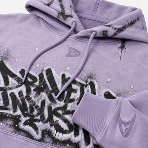 Sudadera con Capucha Extra Grande para Hombre, Personalizada, Ecológica, Resistente al Viento, de Felpa de Polialgodón de 350 g/m², con Hombros Caídos, para Invierno - Product Image 3