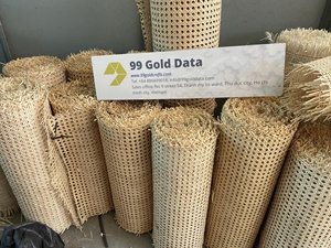 White Brown PE Rattan <b>Plastic</b> Rattan PE Rattan Hexagonal Weaving Cane Webbing Cheap Price <b>Plastic</b> Rattan Vietnam Manufacturer - Product Image 5