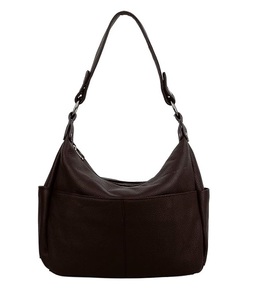 Bolso Tote de Cuero Vacuno Genuino Personalizado OEM, Bolso de Mano al por Mayor, Elegante y Moderno, Bolso de Hombro para Mujer - Product Image 1