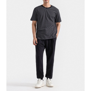 เสื้อยืดวินเทจผู้ชายพรีเมียม ผ้าฝ้าย 100% แขนสั้นลายทาง น้ำหนักเบา สกรีนลายได้ตามสั่ง เสื้อยืดลำลองผู้ชาย - Product Image 6