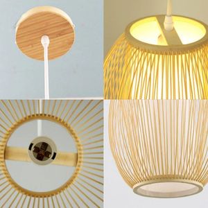 Artisan Crafted Rattan Pendant <b>Light</b> Natural Handwoven <b>Ceiling</b> <b>Light</b> for Restaurant Cafe and Home Interiors - Product Image 2